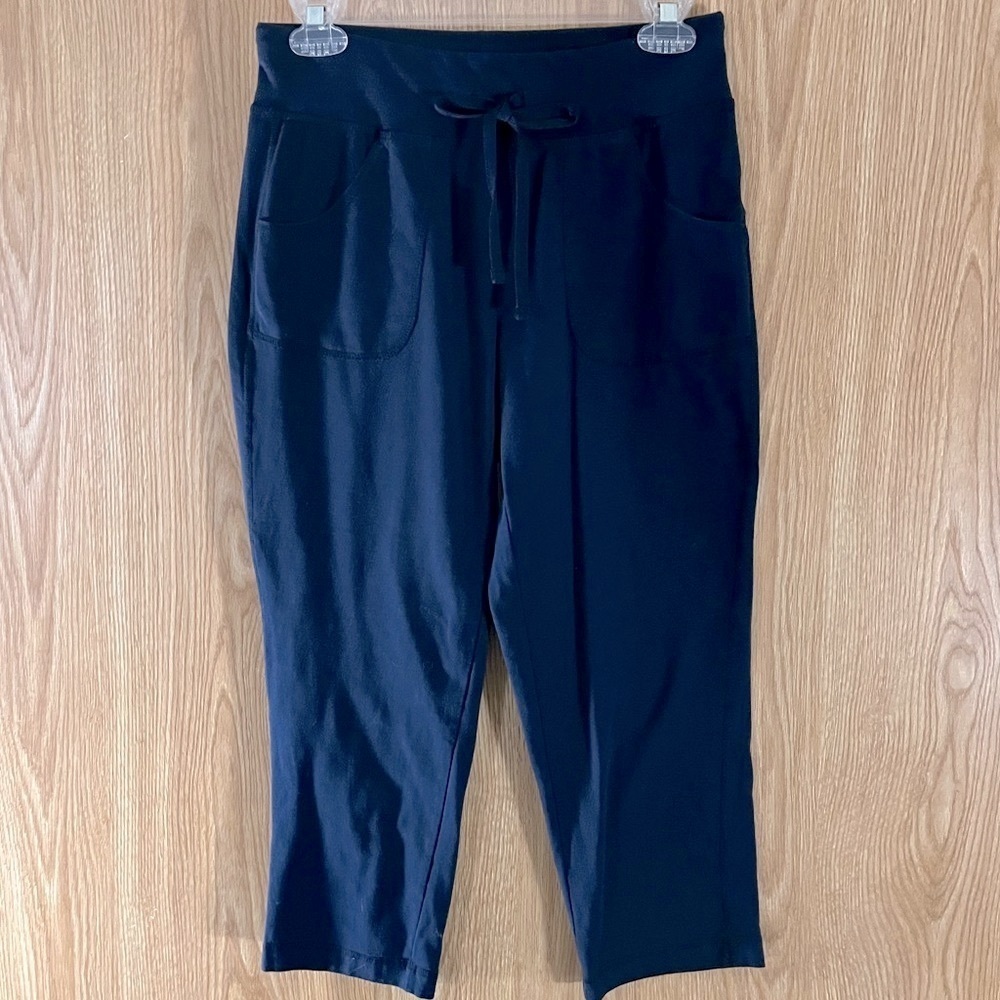 New Athletic Works Navy Blue Joggers Capris Pants